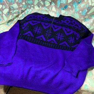 Obermeyer 1/4 zip ski sweater!